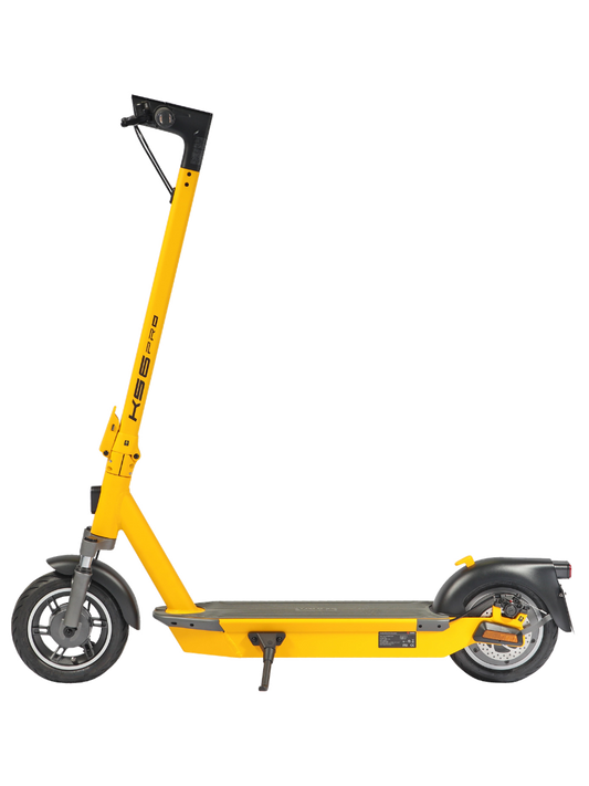【2026年9月限定 選べるオプション品プレゼント】特定小型原付 電動キックボード KS6 PRO YELLOW